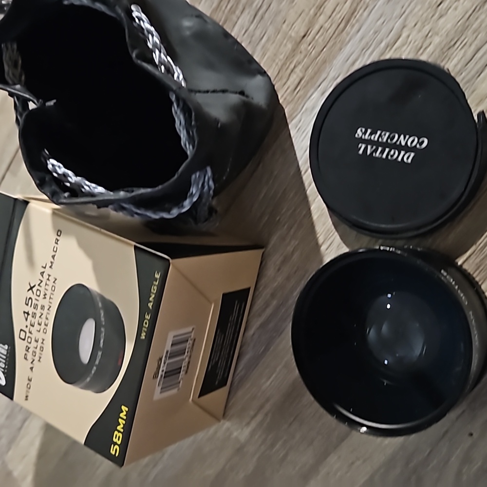 Digital 0.45X 58MM Professional Wide‎ Angle Lens